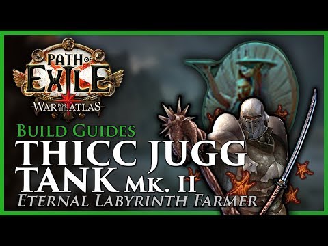 Path of Exile [3.5 - Updated]: THICC JUGG Tank Mk. II - Eternal Lab Farmer - Build Guide Video