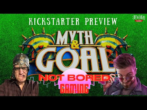 Myth & Goal - 2 Player Playthrough - Not Bored Gaming