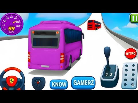 Gt Bus Stunt Impossible Driver -Ultimate  Bus Stunt Gt Racing - Android GamePlay