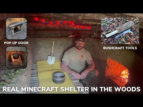 EPIC Underground Minecraft Shelter Build!