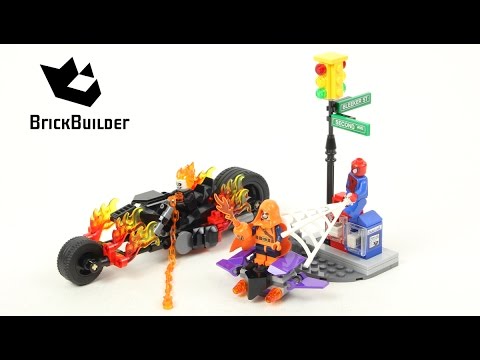 Vidéo LEGO Marvel 76058 : Spider-Man :  l'équipe de Ghost Rider