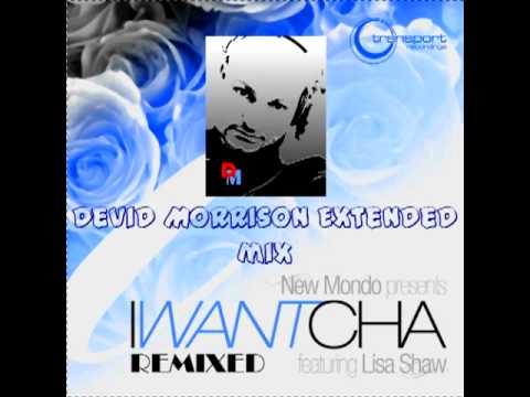 I Want Cha Featuring Lisa Shaw Remixed-Devid Morrison Extended Mix