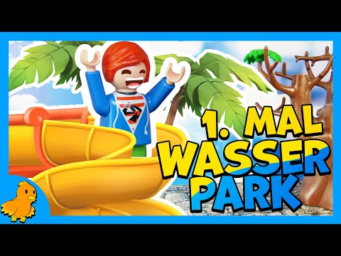 JULIAN das 1 Mal ALLEINE im Wasserpark?! Playmobil Film Familie Vogel