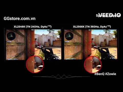 BenQ XL2566K - 360Hz Compare with BenQ XL 2546K - 240Hz