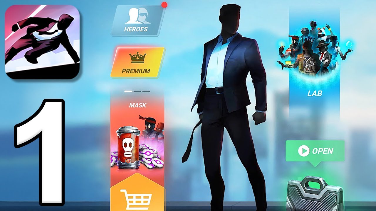 Vector - Gameplay Walkthrough Part 1 - Tutorial & Runner Levels (iOS, Android)