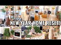 RESETTING MY HOME FOR 2026 NEW YEAR RESET 2026 CLEANING ORGANIZING MOTIVATION