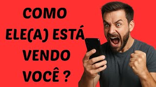 COMO ELE,A ESTÁ VENDO SEU COMPORTAMENTO ATUAL? 