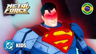 Super-Homem vs Lex Luthor! DC Metal Force EPISÓDIO COMPLETO em Português 🇧🇷 | DC Kids Brasil