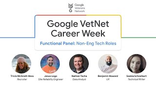 VetNet Career Week 2021 Functional Paths for Veterans and MilSpouses: Tech+