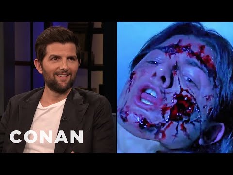 Adam Scott Made His Film Debut In "Hellraiser: Bloodline" | CONAN on TBS