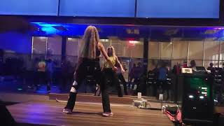 Turn the Beat Around.  70's dance party.  Life Time Eden Prairie Athletic