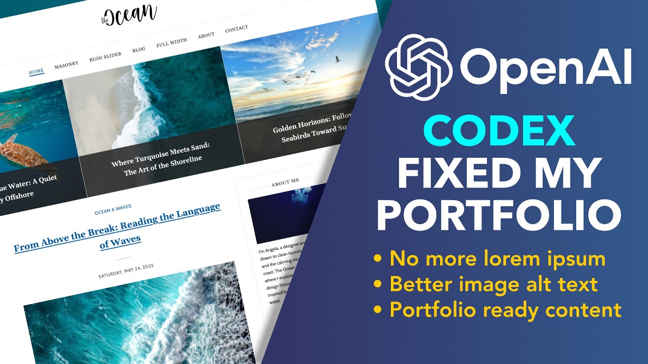 My Codex Workflow for Website Content and Accessibility Updates