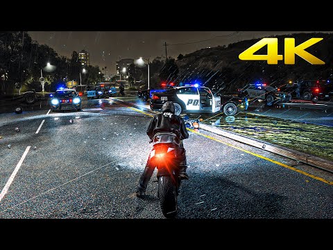 Grand Theft Auto 5 4K Ultra Graphics - Ray Tracing ULTRA Graphics GTA 5 [4K 60FPS] PC No Commentary
