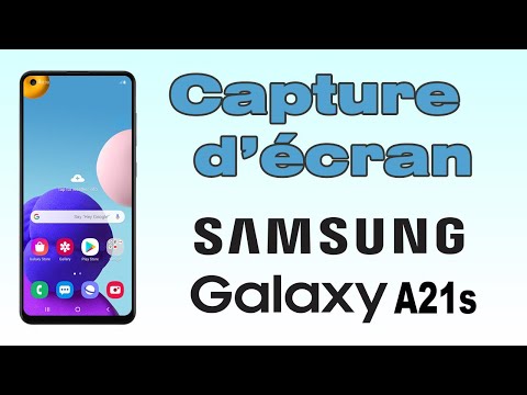 Comment faire une capture d'écran sur Samsung A21s