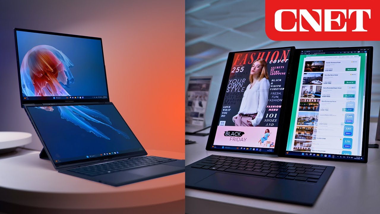Asus Put Two 14-inch OLEDs in a Laptop: First OLED ROG Gaming Laptop