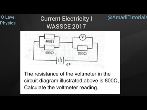 How to calculate the voltage drop across a resistor _ WASSCE 2017