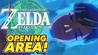 Zelda TOTK Opening Area CONFIRMED via Official Website + More New Details!