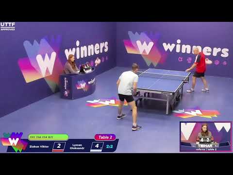 Winners League 20.10.21  Ziakun Viktor - Lyman Oleksandr 18:00