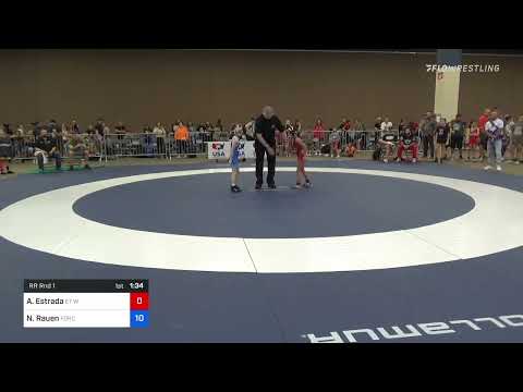 55 Lbs Rr Rnd 1 - Audio Estrada, ET Wrestling Vs Nora Rauen, Force Elite Wrestling Club 5cc4