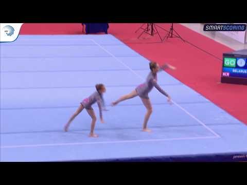 REPLAY: 2017 ACRO EAGC, FINAL 11 - 16 Women's Groups balance and Women's Pairs dynamic