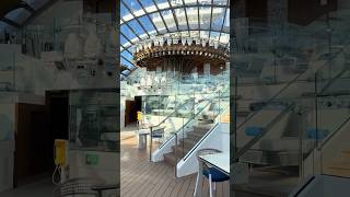 Star Princess • The Dome & Pool Area with 360° View from Deck 17!  #Shorts #starprincess