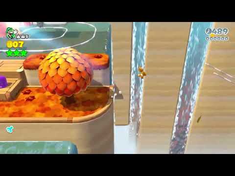 Super Mario 3D World (Switch) 3-7 Speedrun - Time: 30