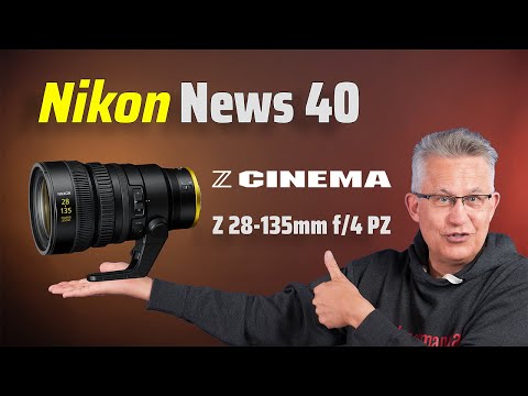 💥Nikon News 40⚡Vorstellung Nikon NIKKOR Z 28-135mm f/4 PZ🎬| RED mit Z Mount 📽️ [Deutsch]