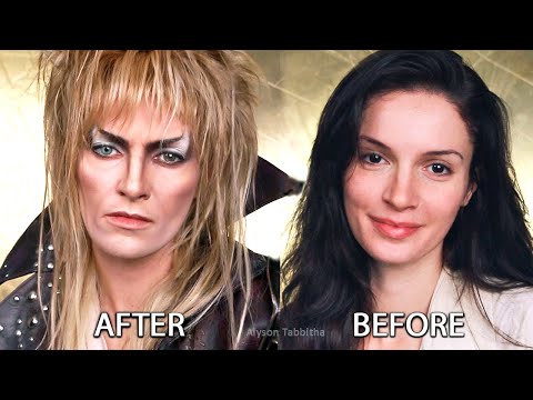 Labyrinth - Jareth Goblin King (David Bowie) Makeup Transformation - Cosplay Tutorial