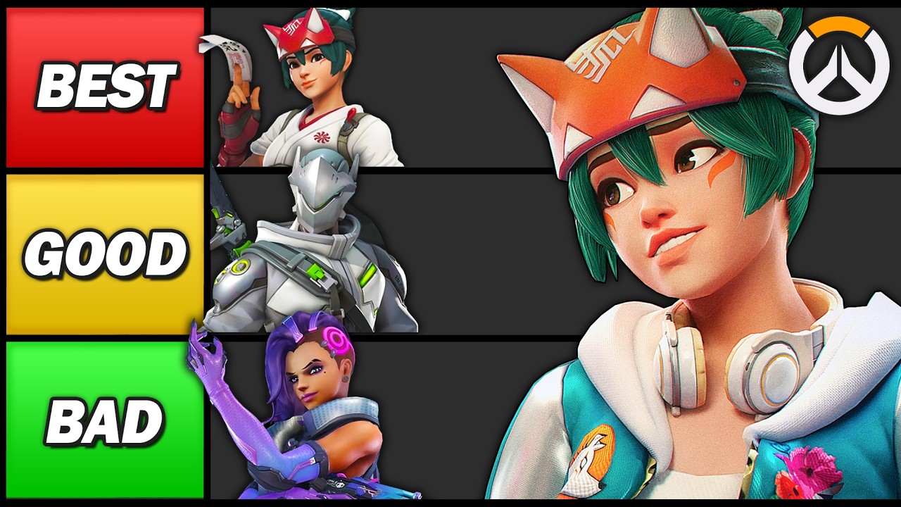 Overwatch Heroes From BEST To WORST (Season 2 Tier list)