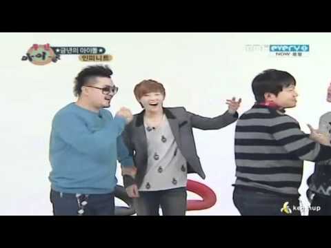 111224 - Angry Sunggyu wanna fight @ Weekly Idol