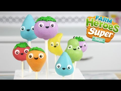 How to Make Farm Heroes Super Saga Cake Pops (+GIVEAWAY)!