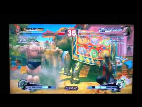 SSF4AE : Dhalsim Vs. 2564 PP Zangief