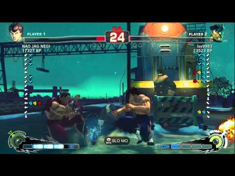藍弟 lsy9983 [Bison] vs NAO JAG NEGI [Fei] SSF4 Japanese Online Ranked Matches - TRUE-HD