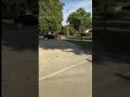 Brody does burnout for Uncle Jim Tribute