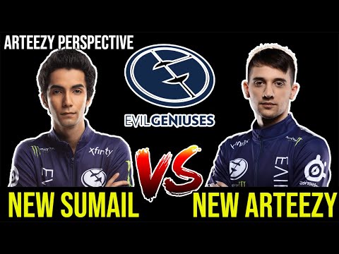 SUMAIL Stack Vs ARTEEZY Stack (New EG). Arteezy Perspective.