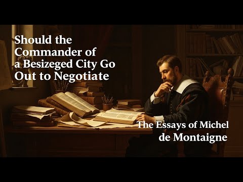 Video thumbnail for Essays of Michel de Montaigne (Chap. 1.5)