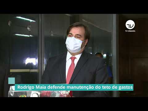 Rodrigo Maia defende desvinculação do Orçamento - 11/08/20