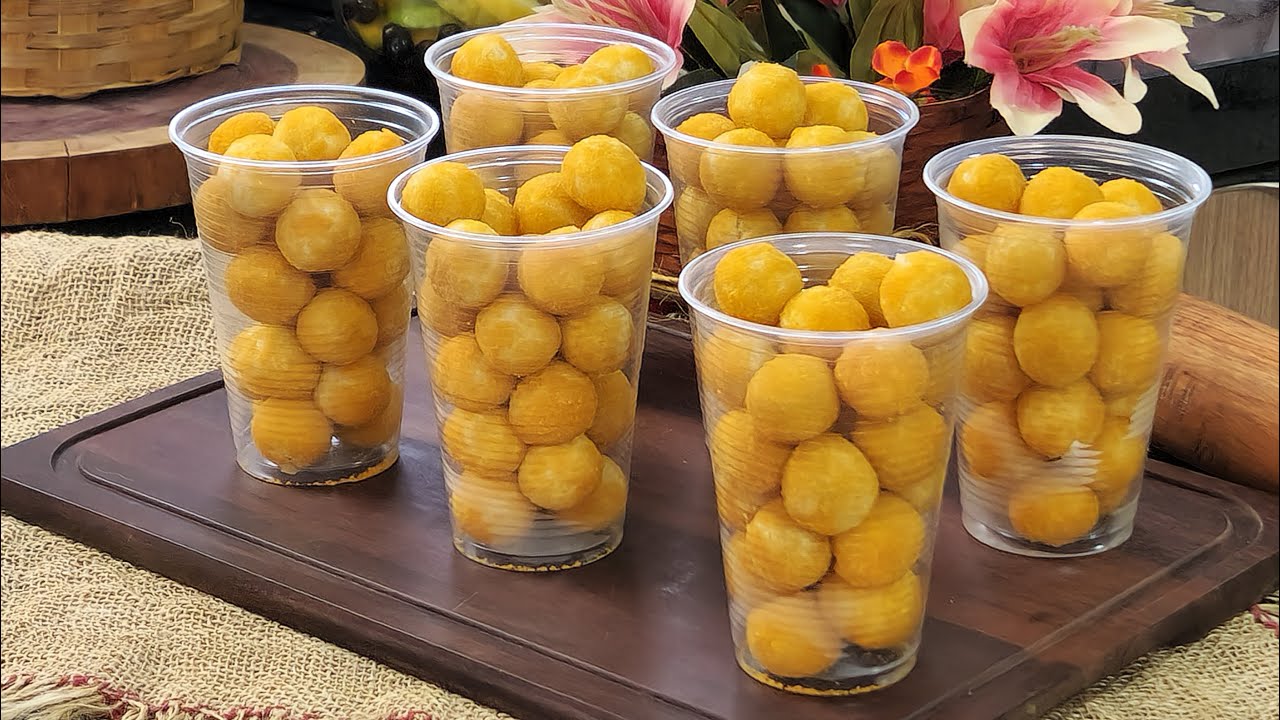 CHEESE BALLS IN A GLASS! PROFITABLE RECIPE THAT SELLS LIKE WATER!