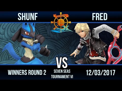 Seven Seas Tournament 6 - Shunf (Lucario) vs Fred (Shulk) - Winners Round 2