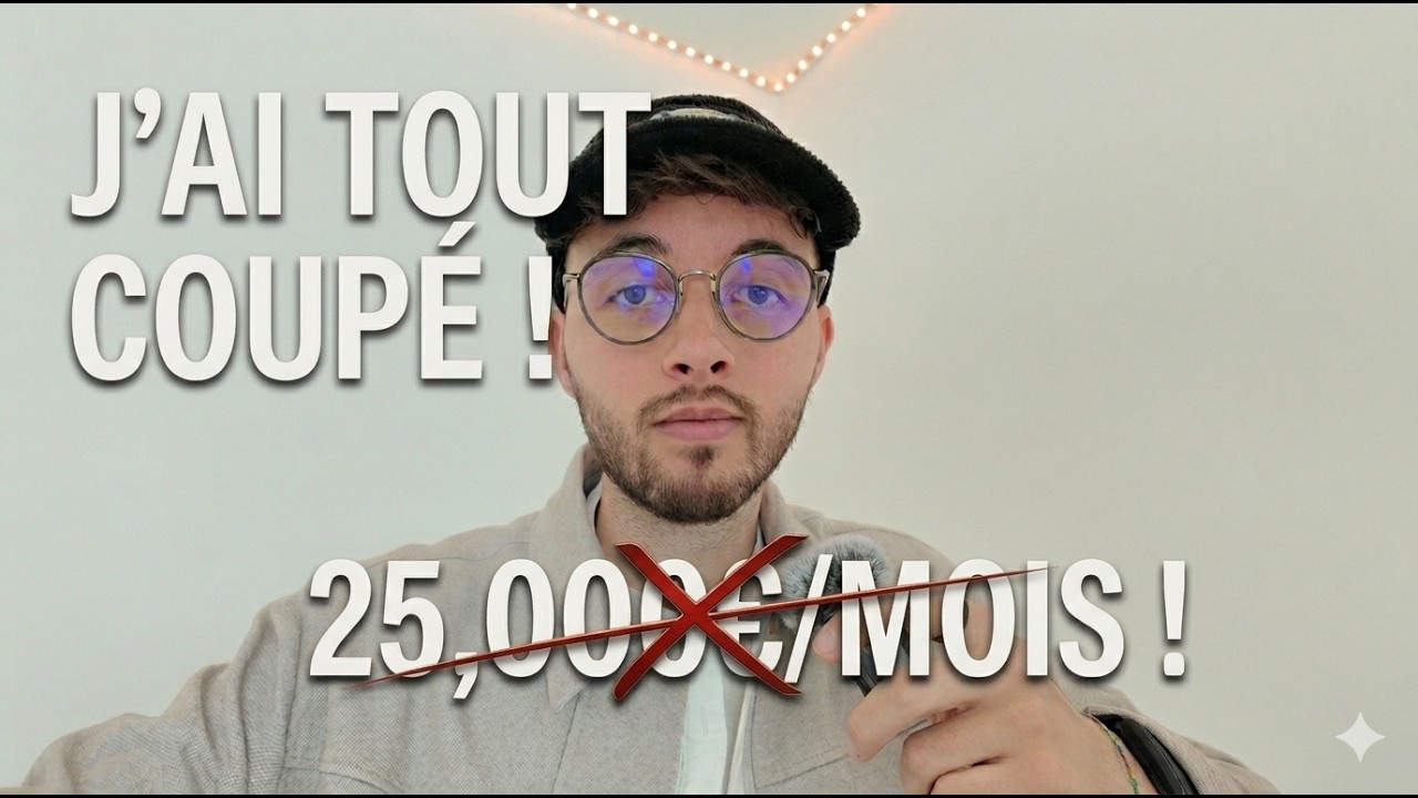 J'ai fermé ma boîte à 25 000€/mois