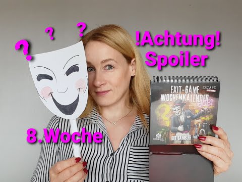 Exit-Game Wochenkalender 2021/ 8. Woche !Achtung! Spoiler /Der Gambler/ Escape Dysturbia