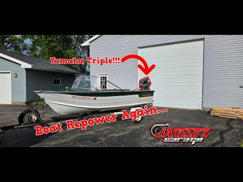 Repowering a vintage boat with big power. THIS THING RIPS NOW!!!!!