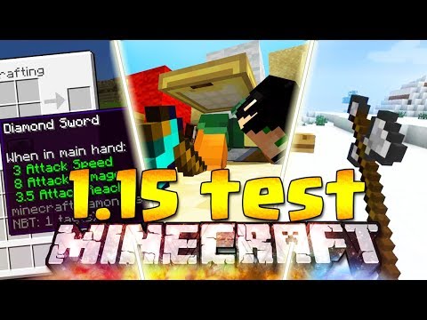 NUOVO SNAPSHOT! IL PVP DELLA 1.15 - Minecraft ITA - 1.15 combat test