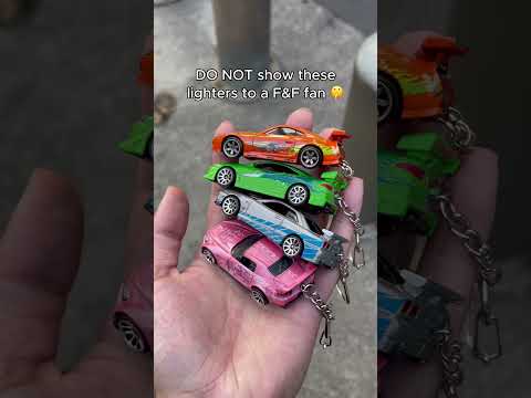 Hide these lighters from all the Fast and Furious fans 😱#fastandfurious #supra #paulwalker