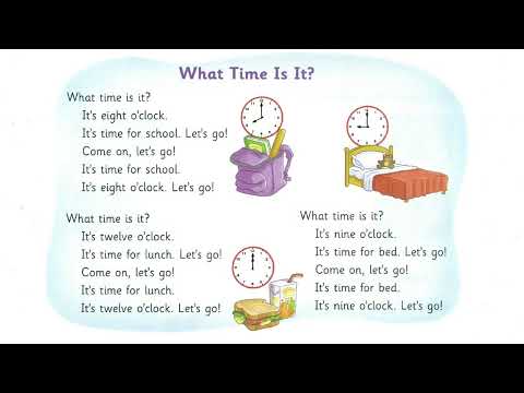 Let's Go 2 (CD 2.40) - What Time Is It?