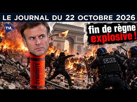 Macron, une fin de règne en fumée - JT du jeudi 22 octobre 2026