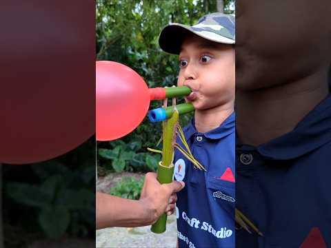 Bamboo DIY with Twin Balloon Setup | Smart Eco Craft Innovation