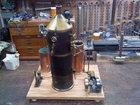 Antique Model Steam Plant Restoration
