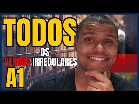 Verbos Irregulares em Alemão A1 | Video Interativo com Todos os Verbos | Domine os Verbos em alemão