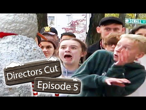 Scary Snowman Prank - You'll Laugh Your Abs Off - Directors Cut